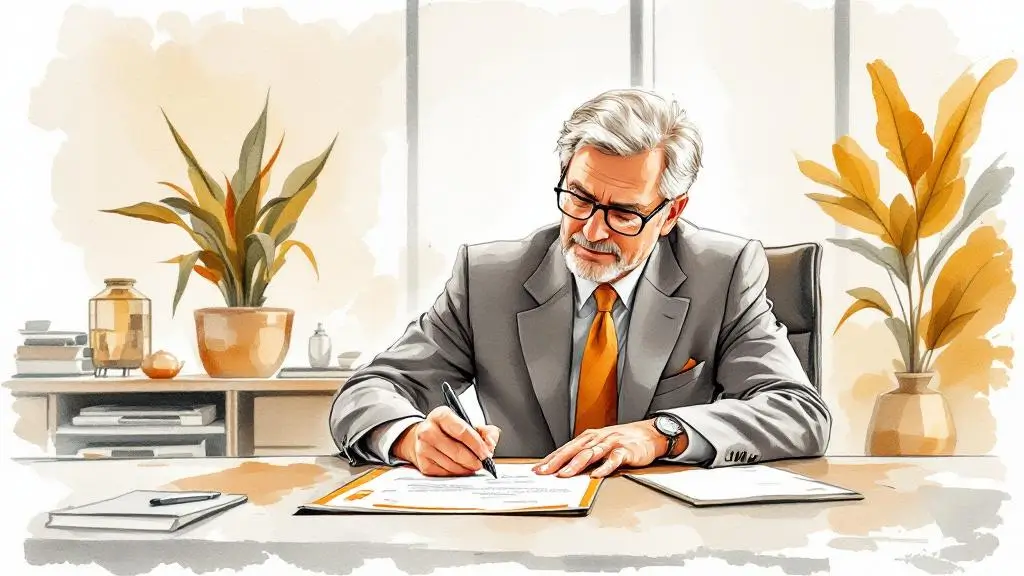 Oberste Leitung unterzeichnet die Qualitätspolitik